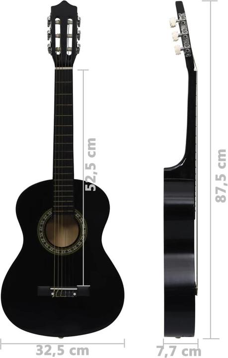 Actual product image vidaXL Guitar (Classical guitar, Nylon, Lime wood, Hard plastic)