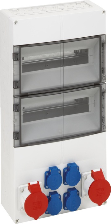 Actual product image Spelsberg SPE AKi 28-2S Socket outlet distributor 300x600x142mm