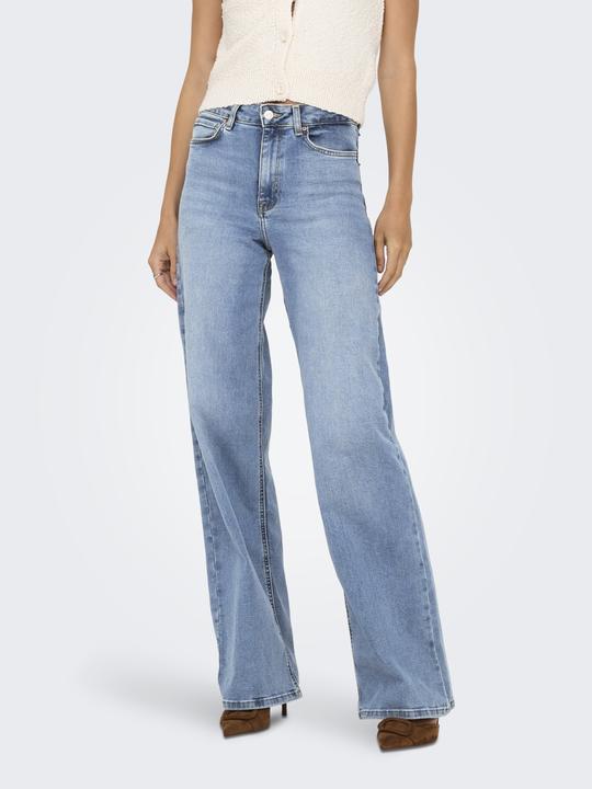 Actual product image Only ONLMadison Blush HW Wide Loose Fit Jeans (32)