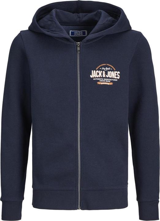 Jack & Jones JJELOGO SWT ZIP HOOD 2COL 24/25 NOOS MNI (116)