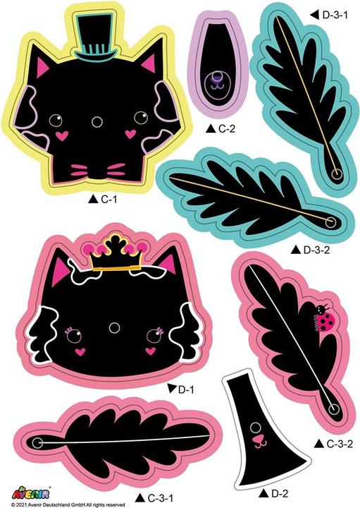 Immagine prodotto Avenir Graffio Immagini Cat Bouquet
