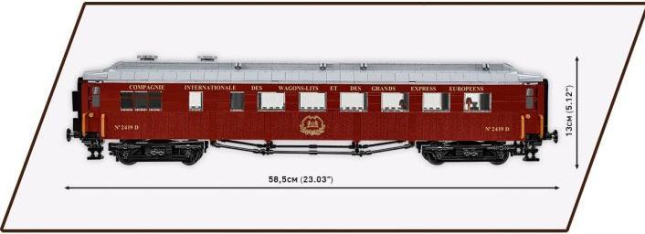 Actual product image Cobi Compiègne Wagon 1918