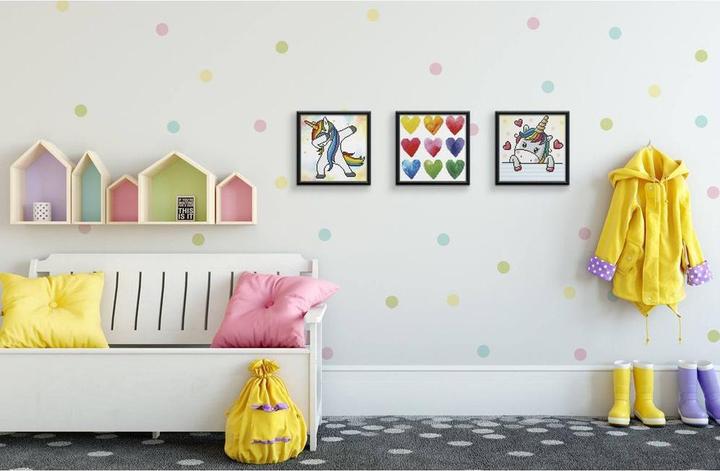 Actual product image Diamond Dotz Craft set 23 x 23 cm unicorn