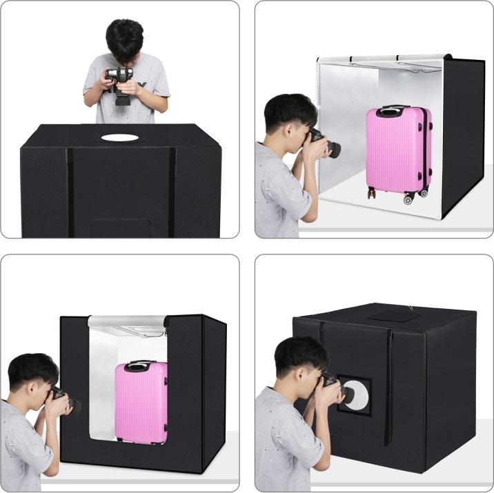 Produktbild Puluz Fotostudio mit integrierter LED Beleuchtung (Aufnahmebox)