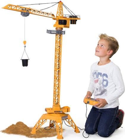 Actual product image Besttoy Large rotating construction crane 120cm - with light and sound function