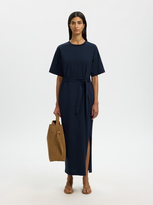 Image du produit Selected Maxi Kleid mit kurzen Ärmeln (S)