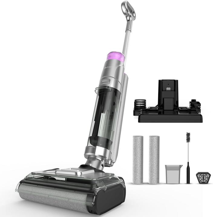 Redkey W13 Nass Trockensauger mit Selbstreinigung & Selbsttrocknend, 200W, 17.5 kPa