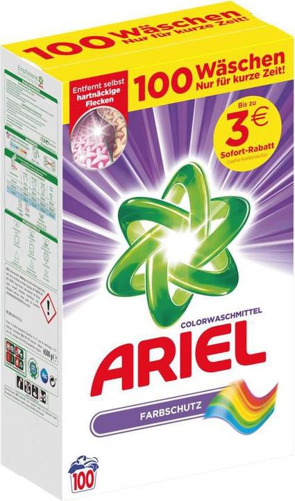Produktbild Ariel Colorwaschmittel (100 Waschgänge, Pulver)