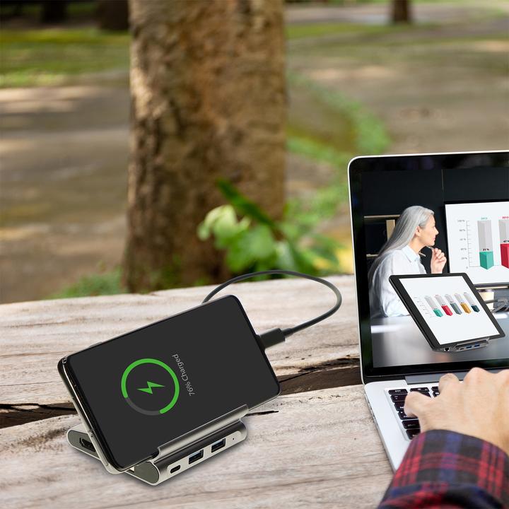 Produktbild 4smarts 7 in 1 Hub (Docking Port, 1 Port)