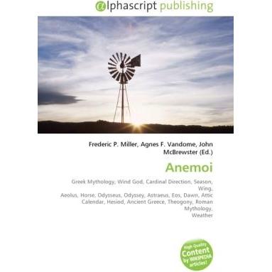 Thumbnail - Anemoi, Fachbücher von Agnes F. Vandome, Frederic P. Miller, John McBrewster