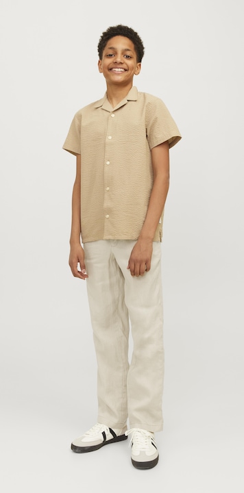 Actual product image Jack & Jones Jpstkarl Jjlawrence Linen Chino Sn Jnr (152)