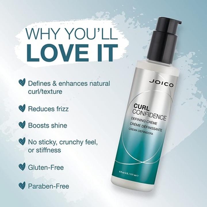 Produktbild Joico Curl Confidence Defining Crème 177 ml (Haarcreme, 177 ml)