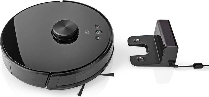 Produktbild Nedis WIFIVCL001CBK- Robotický Vysavač | Laserová navigace | Wi-Fi | Kapacita Sběrné Nádrže: 0.6 l (2000 Pa)
