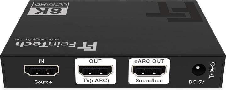 Productafbeelding FeinTech AX310 HDMI 2.1 Audio Extractor (eARC-Soundbar) | 4K 120Hz | eARC