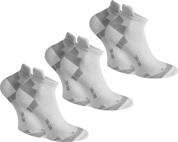 Actual product image Normani 6 pairs of Coolmax sneaker socks with comfort heel (pack of 6, 39 - 42)
