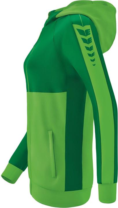 Produktbild Erima Six Wings Trainingsjacke mit Kapuze Damen (44)