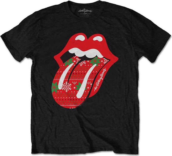 The Rolling Stones Christmas Tongue