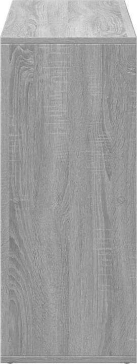 Image du produit vidaXL Séparation de pièce Bibliothèque Étagère sur pied Étagère de bureau Étagère cubique Gris Sonoma (69.5 x 29 x 103.5 cm)