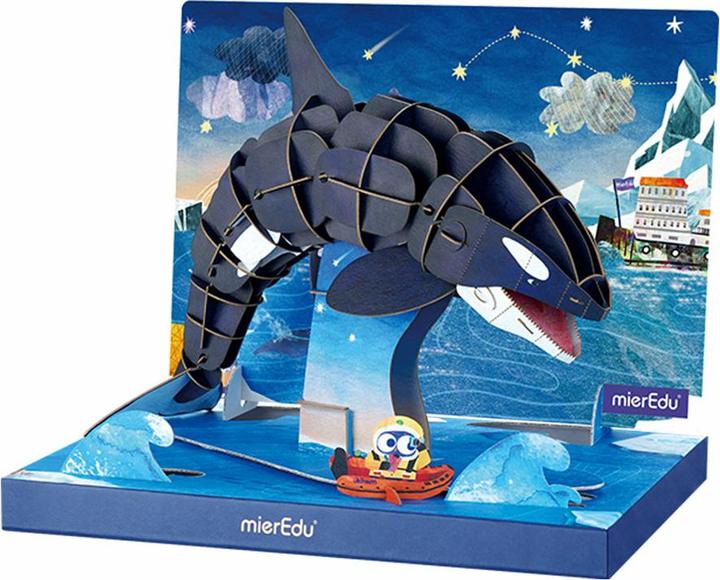Produktbild mierEdu Eco 3D Puzzle - Der Orca (beweglich) (85 Teile)