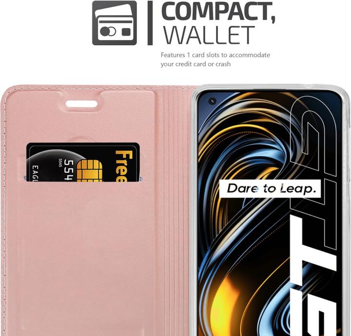 Actual product image Cadorabo Classy Book Case for Realme GT / GT Neo 2T / Q3 PRO (Realme GT Neo 2T, Realme Q3 Pro 5G)