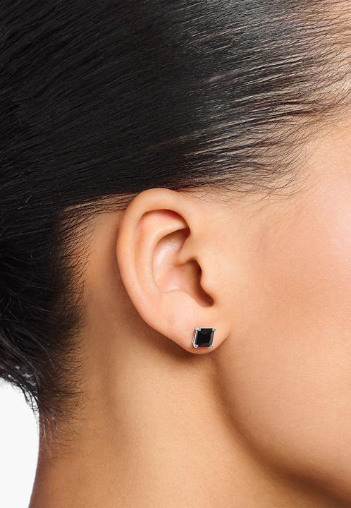 Immagine prodotto Thomas Sabo Orecchini a perno con pietra nera (Argento 925)