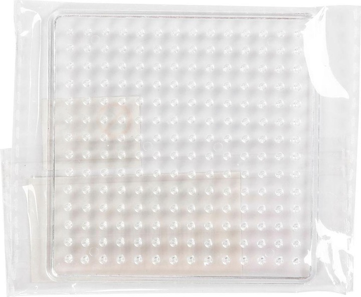 Image du produit Creativ Company Perles à repasser Plaque transparente 7x7cm, 1 pc.