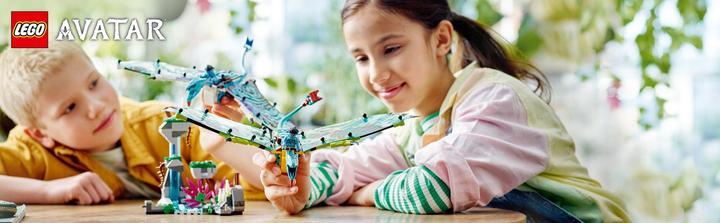 Actual product image LEGO Jakes und Neytiris erster Flug auf einem Banshee (75572, LEGO Rare Sets)