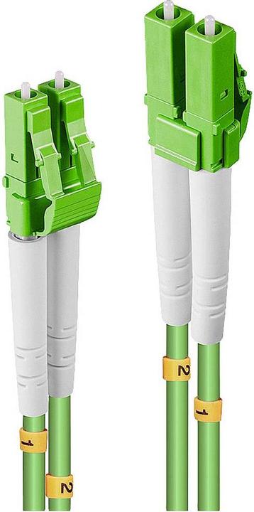 Actual product image Lindy Fibre Optic Cable LC/LC 50/125um OM5 LC Male to LC Male (15 m)