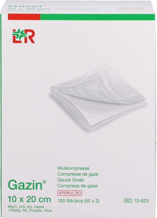Lohmann & Rauscher GAZIN KOM 10X20CM 8F STER