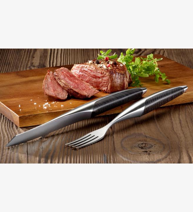 Produktbild Sknife Steakbesteck 2-tlg. Set Esche (2 Stück, Besteck Set)