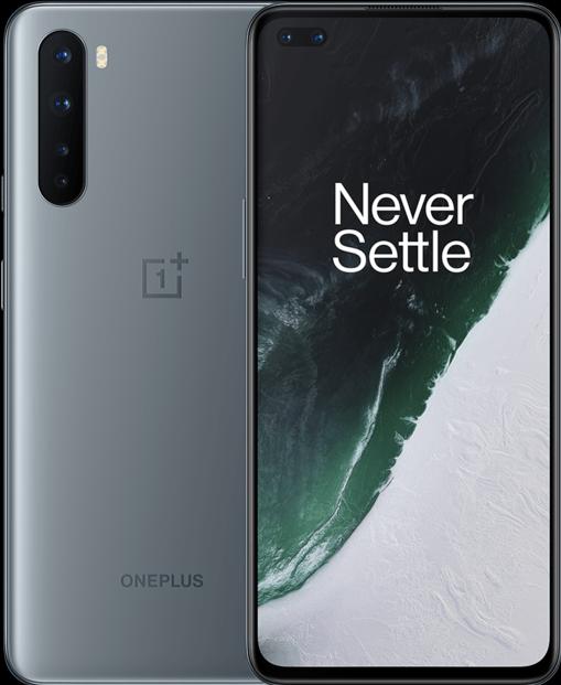 Produktbild OnePlus Nord (12GB) (256 GB, Grey Ash, 6.44", Dual SIM, 48 Mpx, 5G)