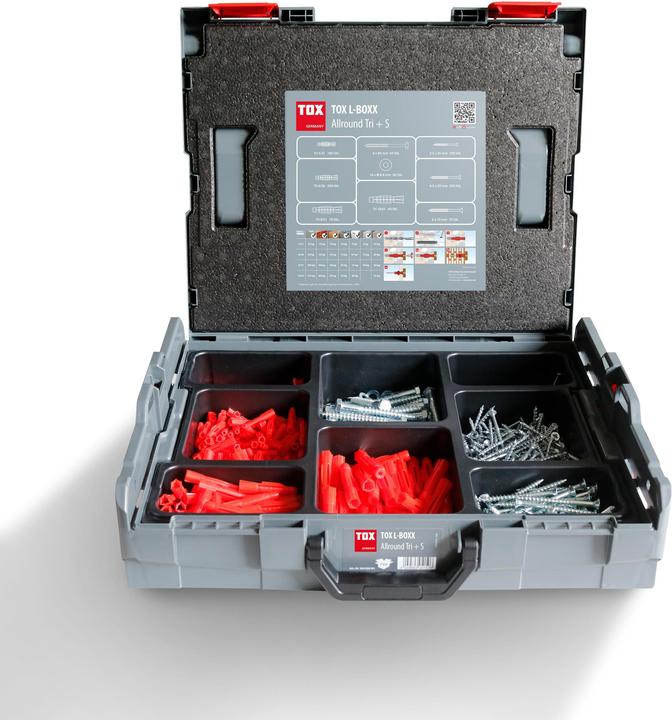Actual product image Tox Dowel assortment L-BOXX Allround Tri+S, 920 pieces (920 pcs.)