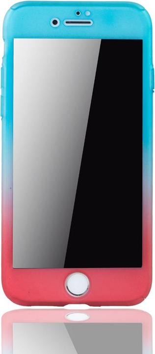 Produktbild König Design Schutz Handy Hülle für Apple iPhone 6 / 6s Full Case Cover Displayschutz 360 Rot (Apple iPhone 6)