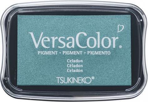 Actual product image Tsukineko Versa Color Pigment Inkpad, mint green