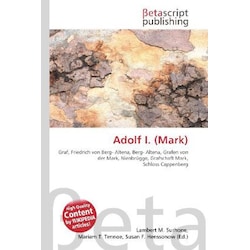 Adolf I. (Mark), Fachbücher