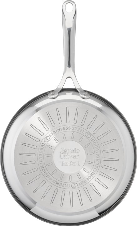 Actual product image Tefal Set Jamie Oliver Cook Smart 20/24/28 cm (28 cm, Pan set + pot set, Frying pan, Stainless steel)