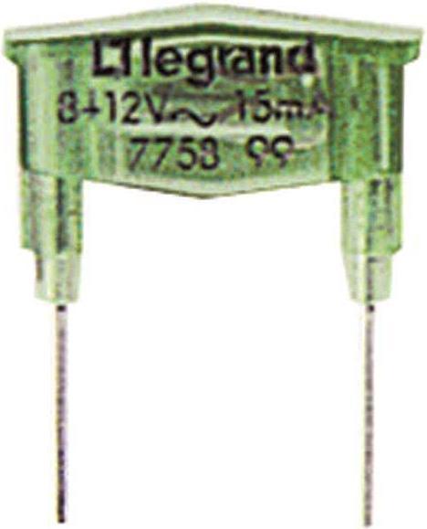 Image du produit Legrand PRO21 Lampe à incandescence 775899 21 8-12V 15mA vert