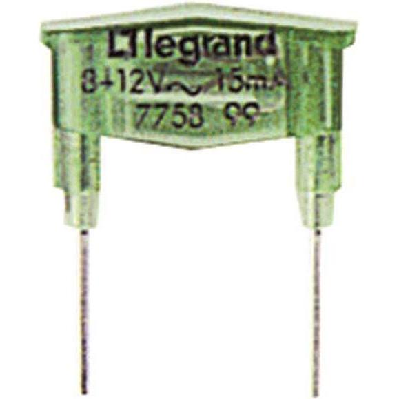 Thumbnail - Legrand PRO21 Glimmlampe 775899 21 8-12V 15mA grün, Taster + Schalter, Grün
