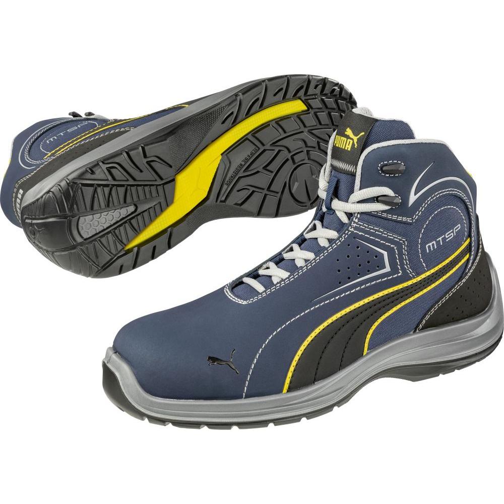Puma, Scarpe da lavoro, Safety TOURING BLUE MID SB E P WRU FO SRC 632630300000044 Stivali di sicurezza SB Taglia (E) (SERVIZIO DI SELEZIONE, 44)