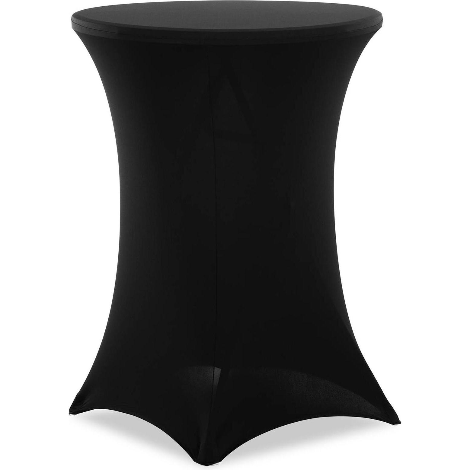 Thumbnail - Royal Catering, Tischdecke, Stehtischhusse Tischbezug Husse für Stehtisch Husse Stretch Husse Schwarz