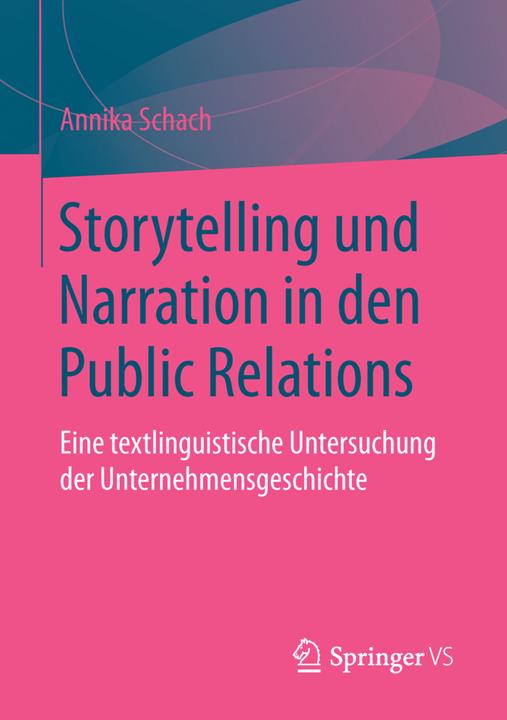 Produktbild Storytelling und Narration in den Public Relations