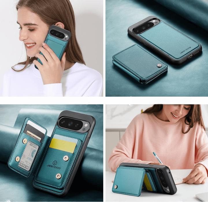 Actual product image Cover-Discount Google Pixel 9 Pro XL - 2-in-1 back cover with credit card holder (Google Pixel 9 Pro XL)