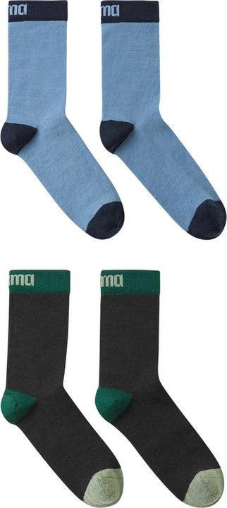 Produktbild Reima Kinder Socken 2er Pack Parit Ocean (2er Pack, 22 - 25)