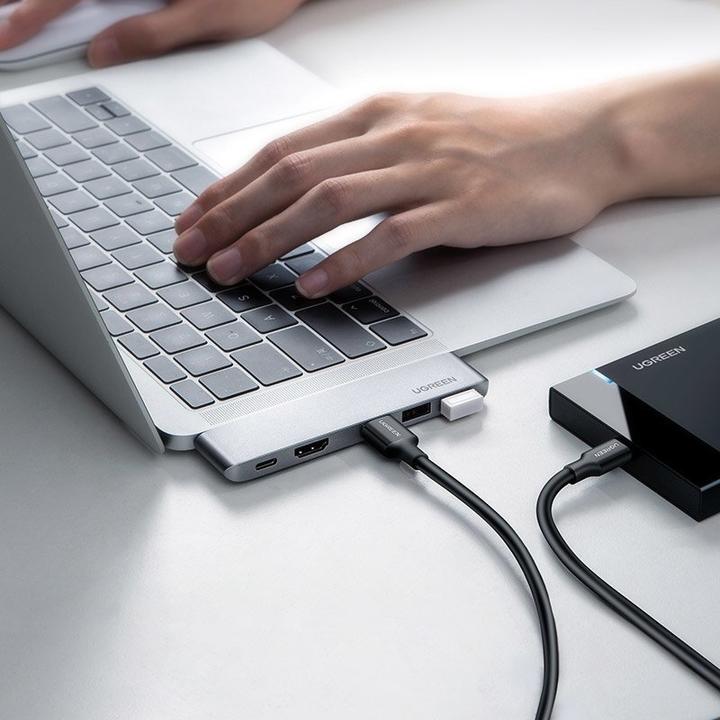 Image du produit Ugreen 5 in 2 -C Hub (USB-C, 5 ports)