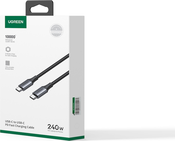 Produktbild Ugreen USB C — USB C (2 m, USB 2.0)