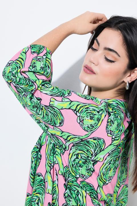 Produktbild Angel of Style Bluse, A-Linie, Leoparden-Muster (48)