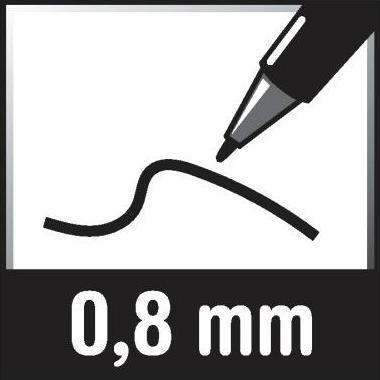 Actual product image STABILO GREENpoint environmentally friendly felt-tip pen (Black, 1 x)