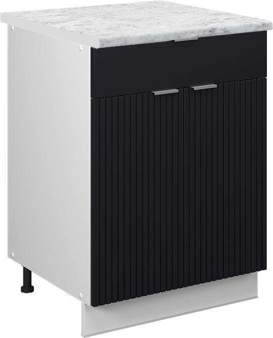 Weiss, Schwarz gestreift