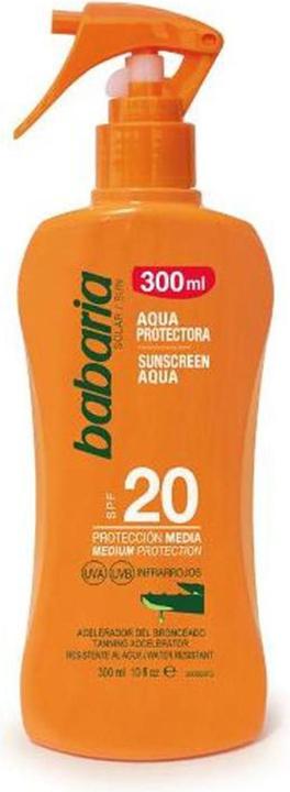 Immagine prodotto Babaria SOL. SPRAY AQUA ALOE SPF20 300 ML (Spray solare, SPF 20, 300 ml)
