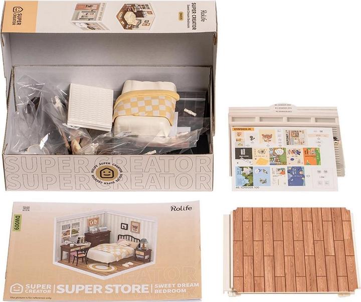 Actual product image Rolife Sweet Dream Bedroom - Diorama